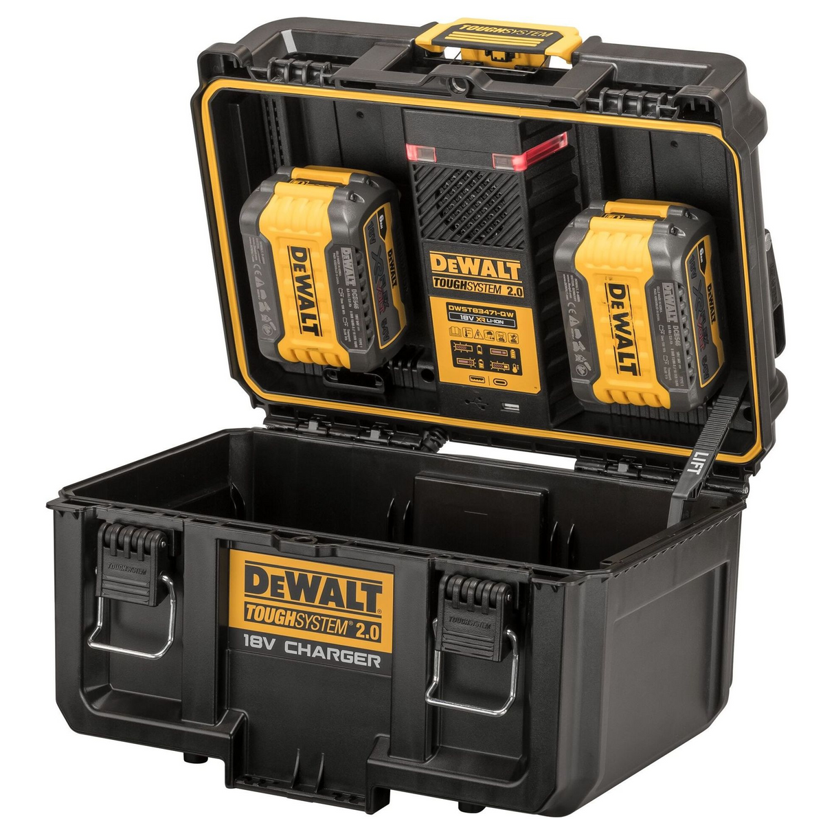 DWST83471-QW - Dubbele acculader Dewalt DWST83471-QW ToughSystem 2.0 - Afbeelding 6