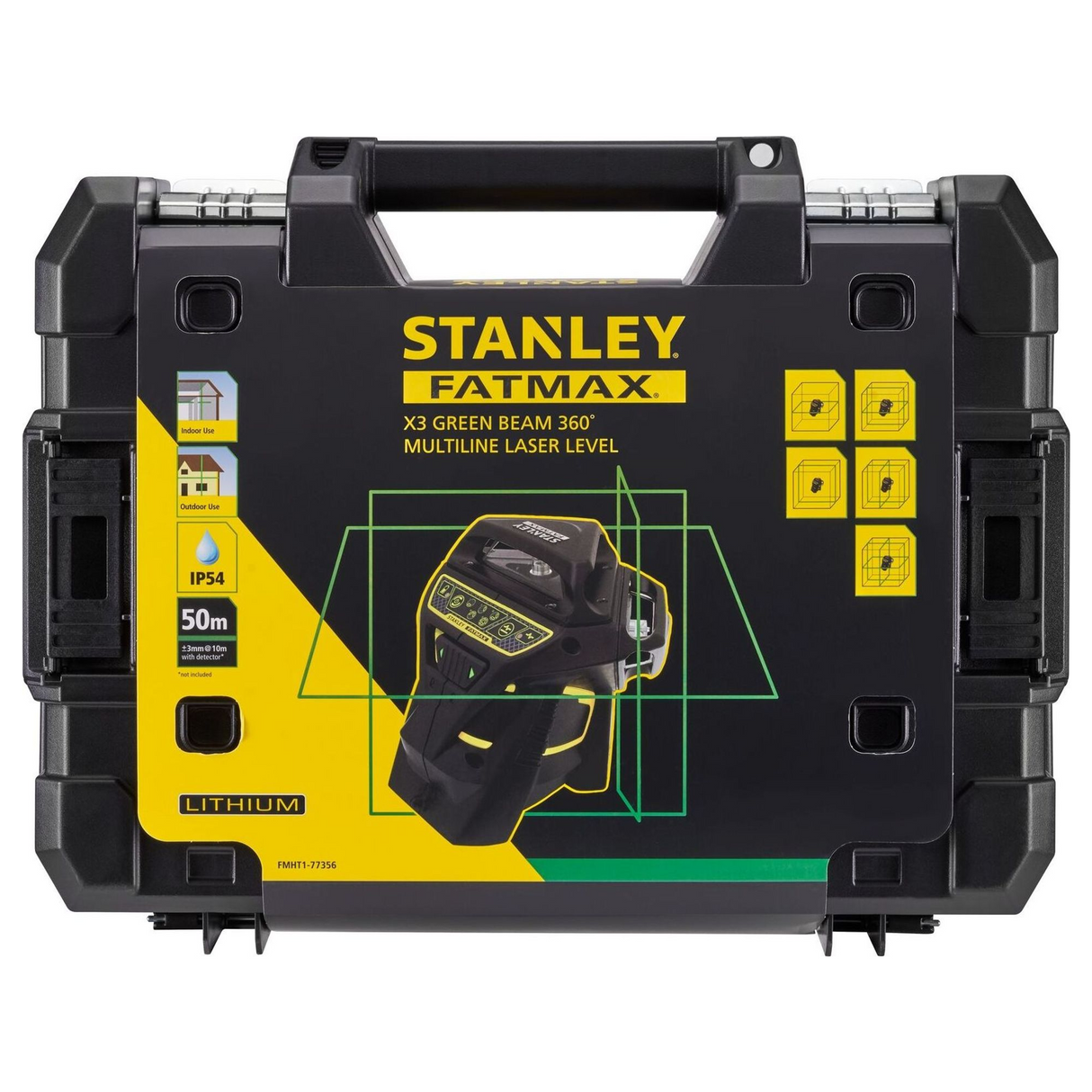 FMHT1-77356 - Laserwaterpas Stanley FatMax X3G FMHT1-77356 Green Ray - Afbeelding 21
