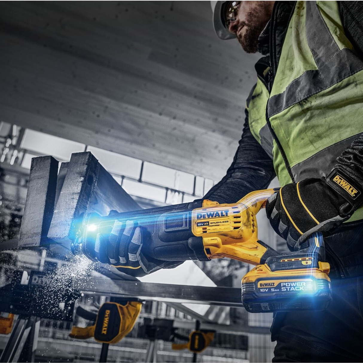 DCS386H2T-QW - Reciprocating Saw Dewalt DCS386H2T-QW 18V 5Ah Borstelloos - Afbeelding 8