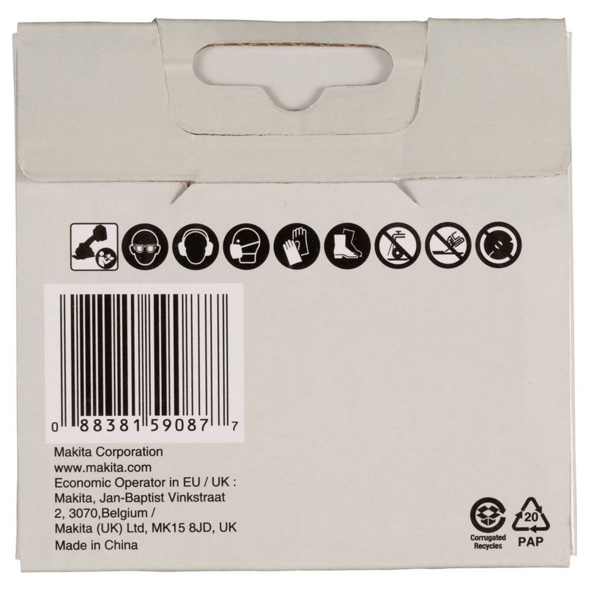 D-74837 - Snijschijf van wolfraamcarbide Makita D-74837 76x10mm - Afbeelding 5