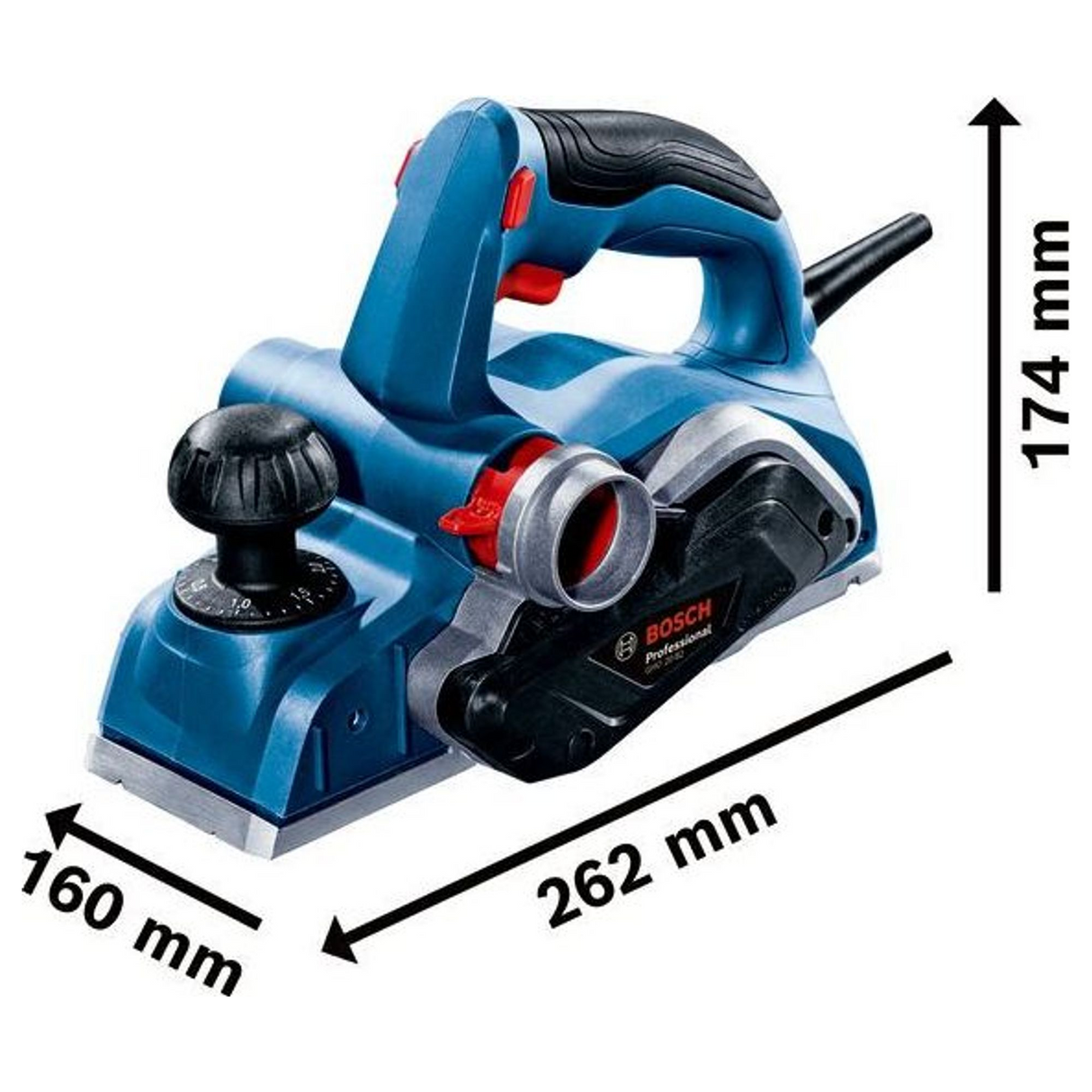 06015A9100 - Schaafmachine Bosch GHO 20-82 PRO 700W - Afbeelding 15
