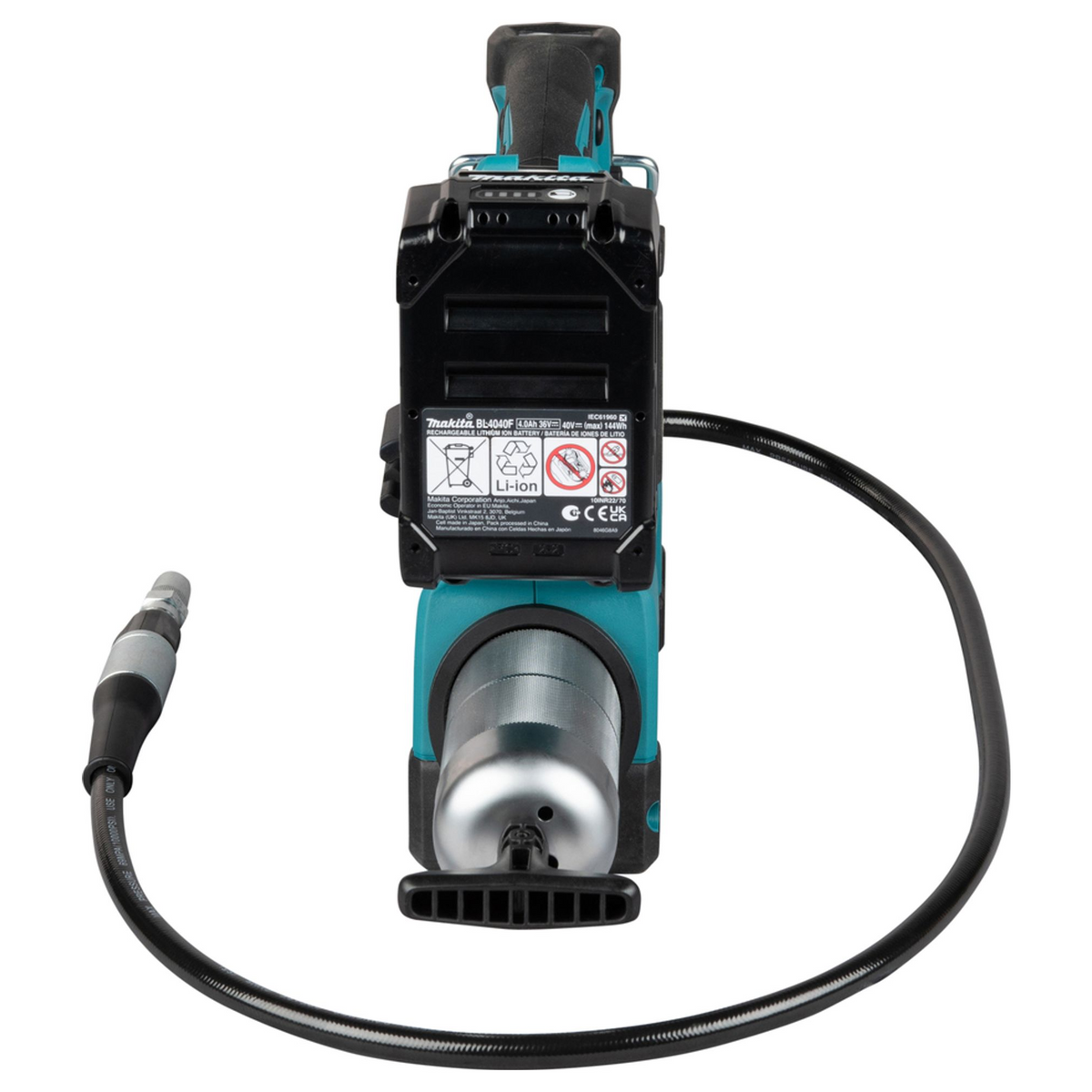 GP001GD201 - Vetpistool Makita GP001GD201 XGT 40V 2x2,5Ah - Afbeelding 4