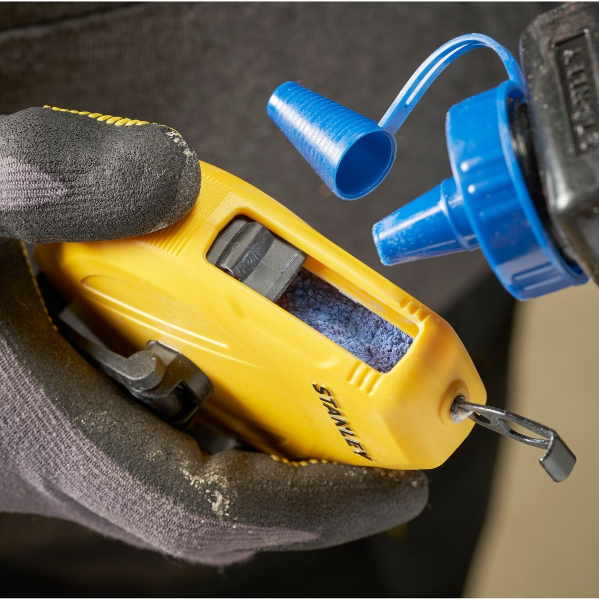 STHT47113-0 - Tracer Kit Stanley STHT47113-0 30m ABS met blauw poeder en waterpas - Afbeelding 8