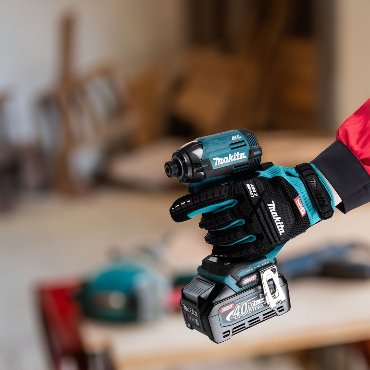 P-84470 - Handschoenen Makita P-84470 Schokbestendige sloopmaat L - Afbeelding 20