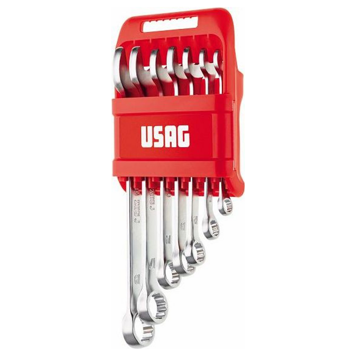 U02851745 - Set van 7 combinatiesleutels USAG 285 J/DS7 8-19mm