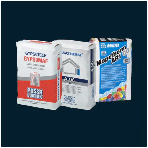 Gladmakende lijmen voor buitenisolatie of gipsplaat