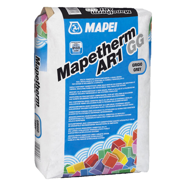 Colla Rasante Mapei Mapetherm AR1 GG Grigio 25KG