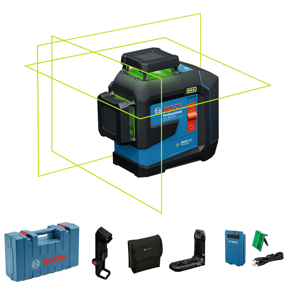 Livella Laser Bosch GLL 80-33 G