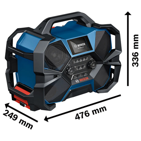 Radio da cantiere Bosch GPB 18VH-6 SRC