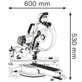 Radiaal snijmachine Bosch GCM 12 SDE