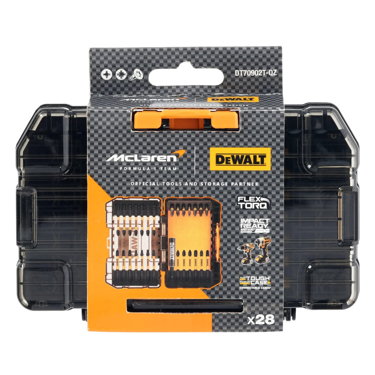 Set di inserti Flextorq Dewalt McLaren DT70902T-QZ