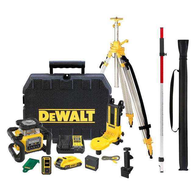 Laser rotativo verde Dewalt DCLE35122GD1L-QW 18V 2Ah
