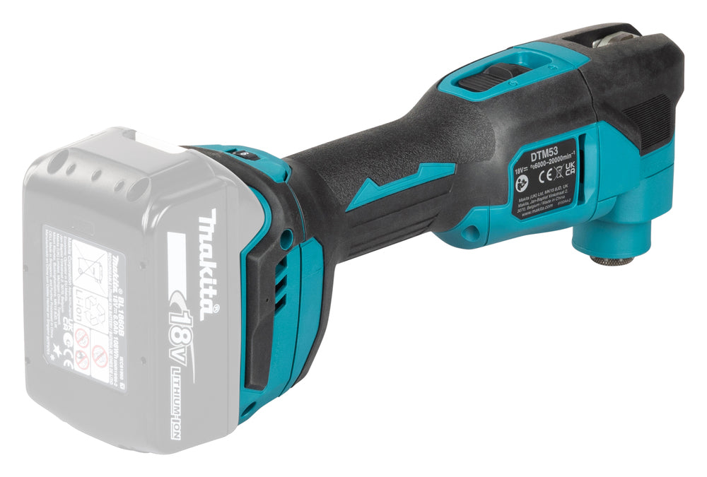 DTM53ZX1 - Multifunctioneel gereedschap Makita DTM53ZX1 18V - Afbeelding 5