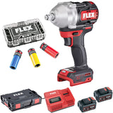 Avvitatore a Impulsi Flex IW 1/2" 750 EC C 18V 5Ah