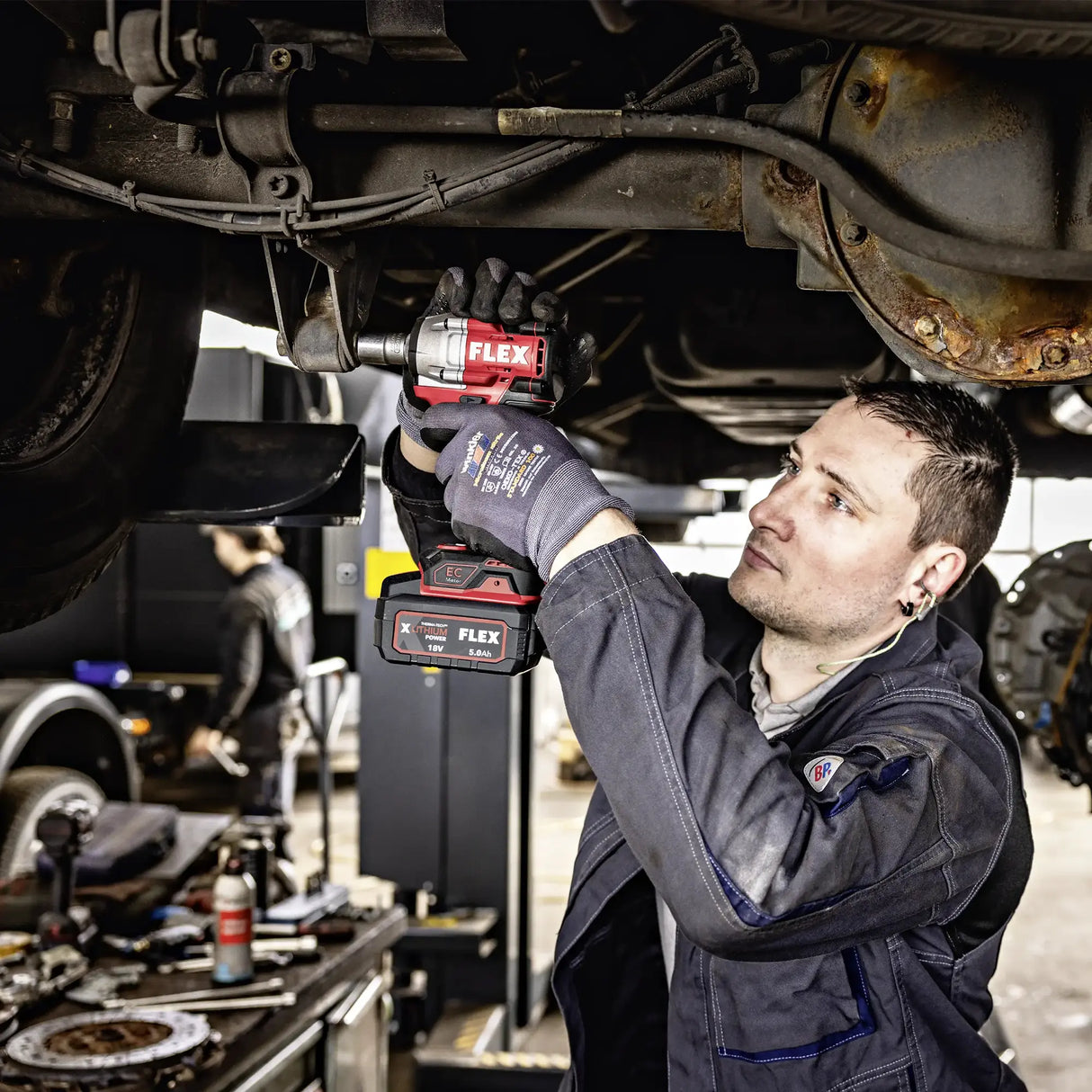 Avvitatore a impulsi Flex 18 V IW 1/2" 400 EC 18V 2.5Ah