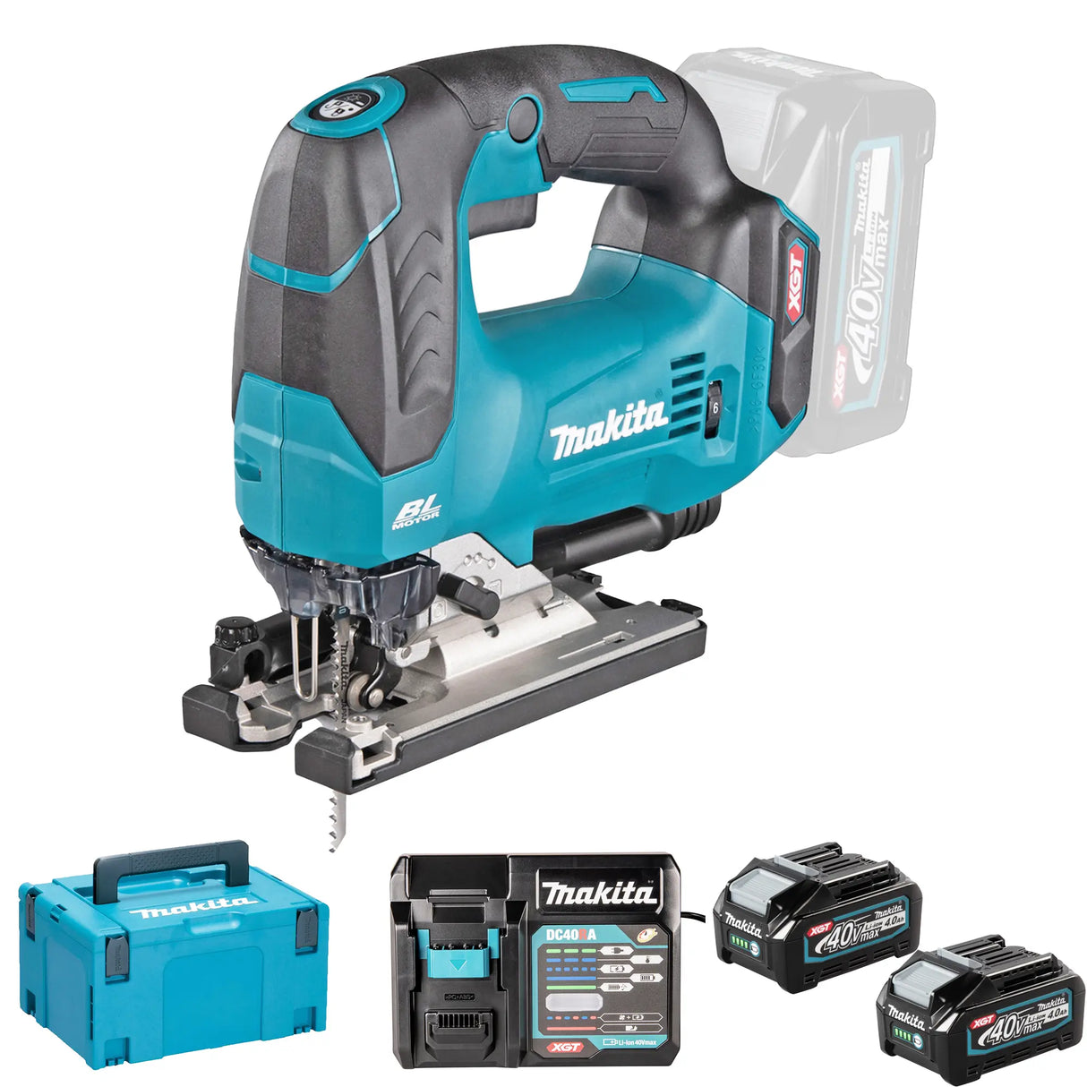 Seghetto Alternativo Makita JV002GM201 40V 4Ah