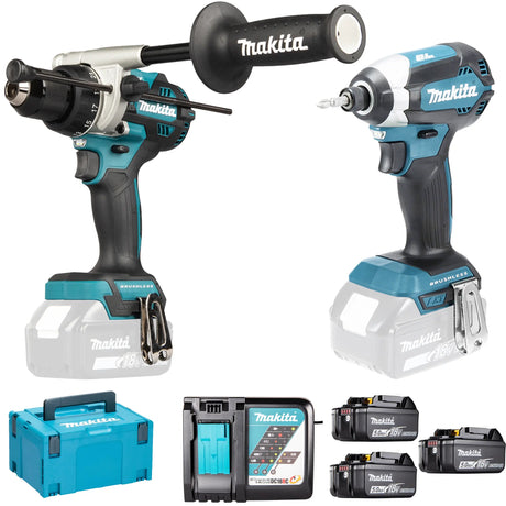 Combo Kit Makita DLX2550TJ 18V 5Ah