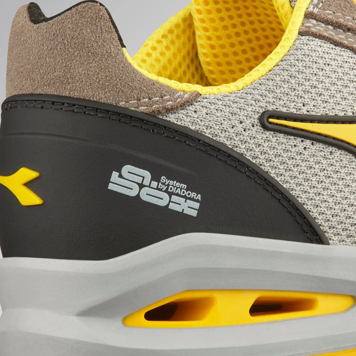 Scarpa Antinfortunistica Diadora Run A.Box Lox S1PS Wind Gray