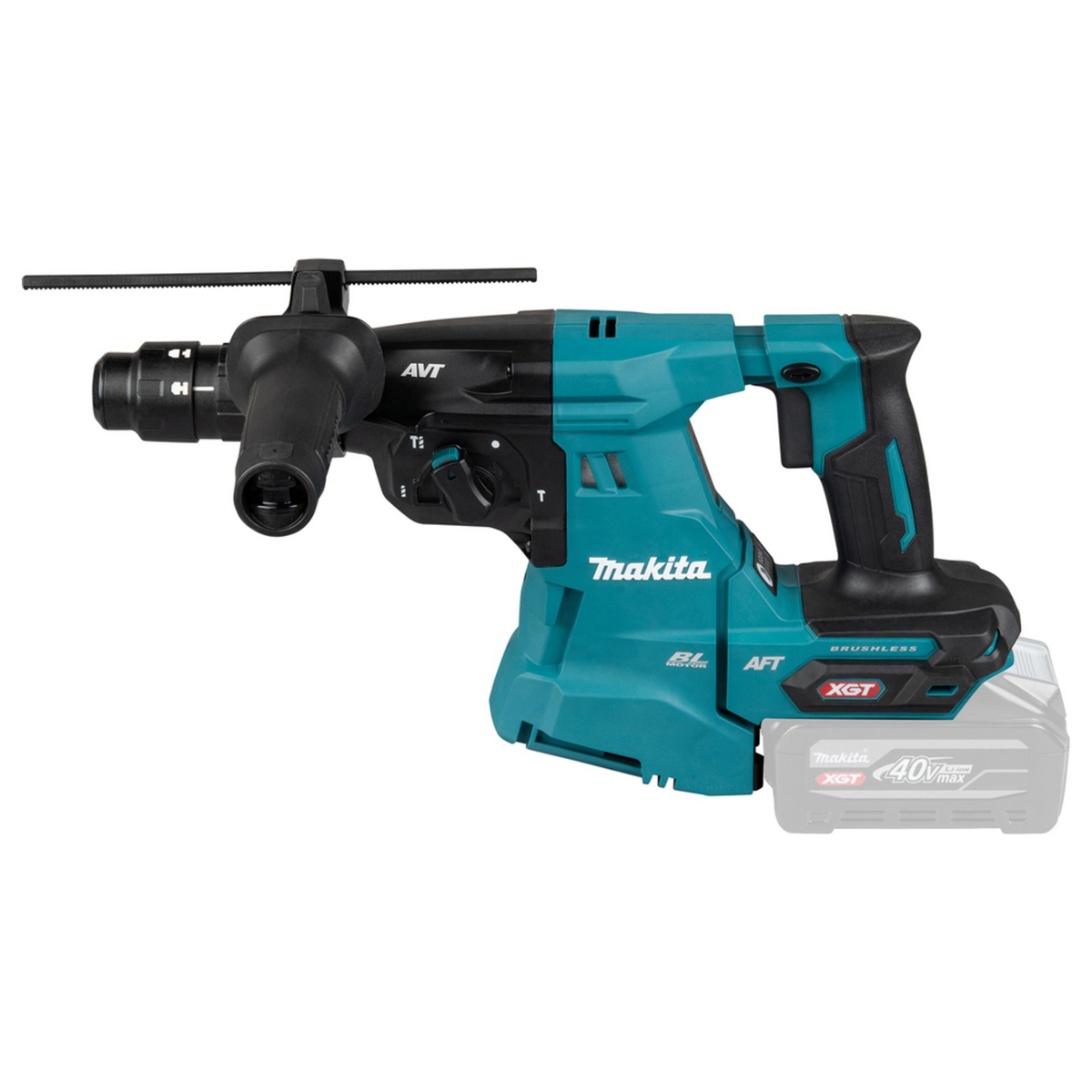 HR012GZ01 - Klopboor Makita HR012GZ01 XGT 40V SDS-Plus 28mm 3.3J - Afbeelding 2