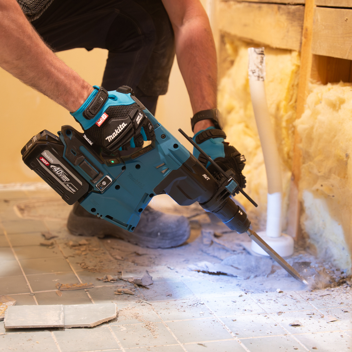 HR012GZ01 - Klopboor Makita HR012GZ01 XGT 40V SDS-Plus 28mm 3.3J - Afbeelding 22