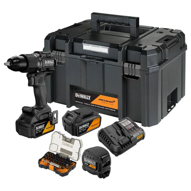DCD86MP2KT-QW - Slagboormachine DeWalt DCD86MP2KT-QW McLaren Special Edition 18V 5Ah