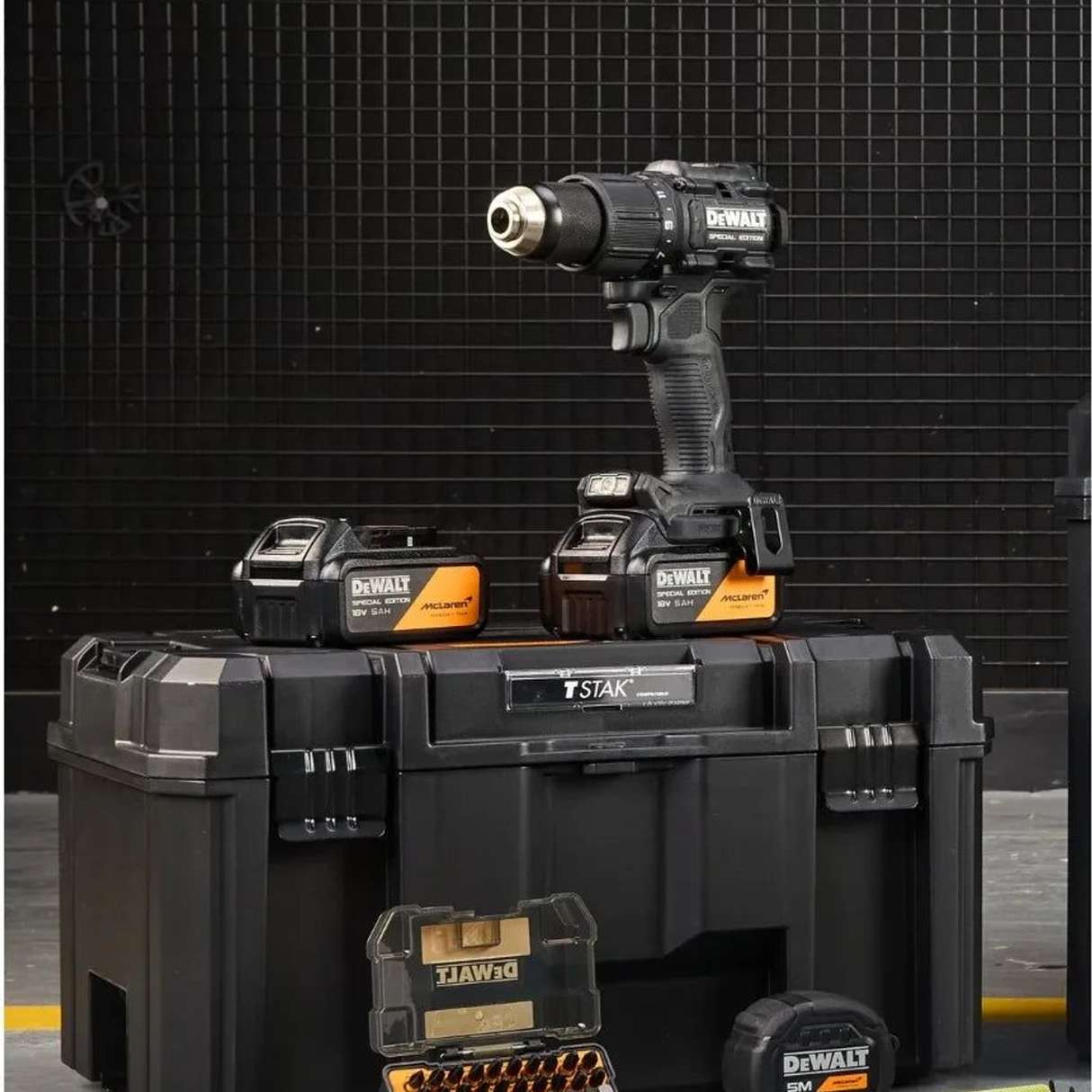 DCD86MP2KT-QW - Slagboormachine DeWalt DCD86MP2KT-QW McLaren Special Edition 18V 5Ah - Afbeelding 8
