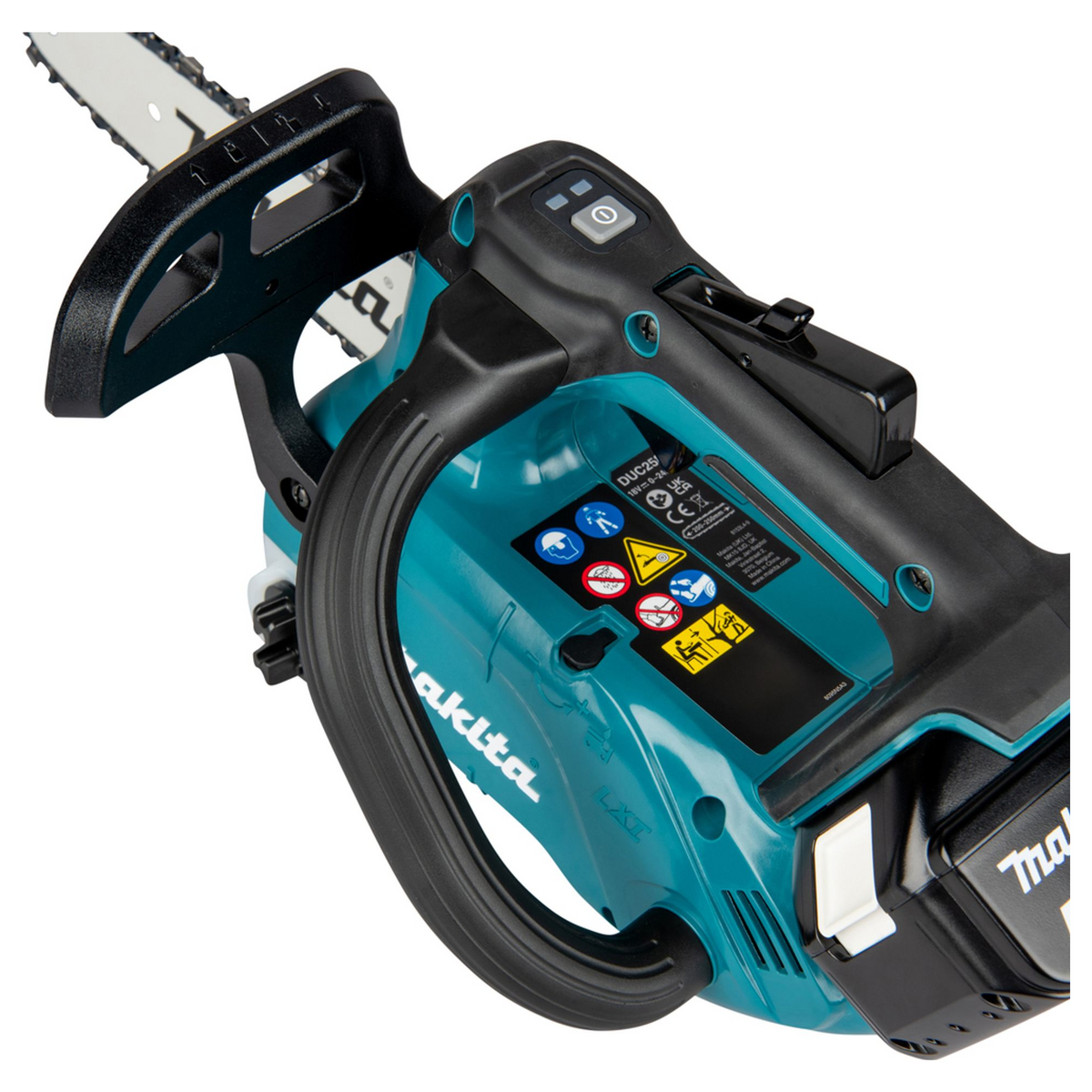 DUC258Z - Elektrische kettingzaag met bovenhandgreep Makita DUC258Z 18V - Afbeelding 15