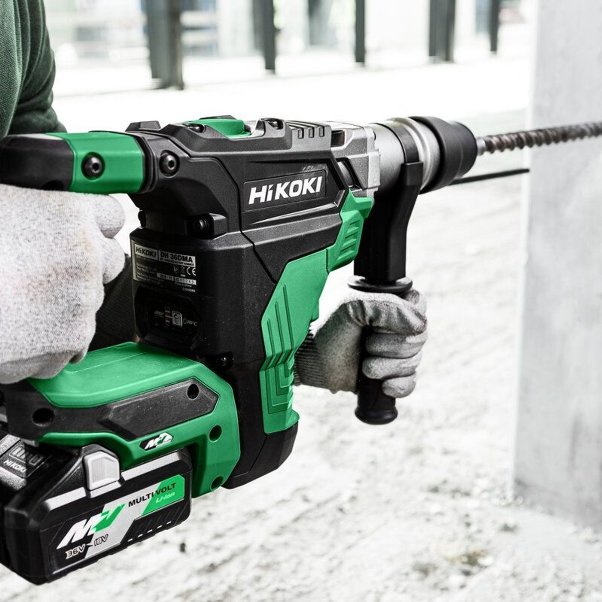 DH36DMAW2Z - HiKOKI DH36DMAW2Z SDS-Max 36V 7.1J accuklopboormachine - Afbeelding 2