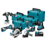 DLX6145JX1 - Combinatieset Makita DLX6145JX1 LXT 18V 5Ah 6 gereedschappen