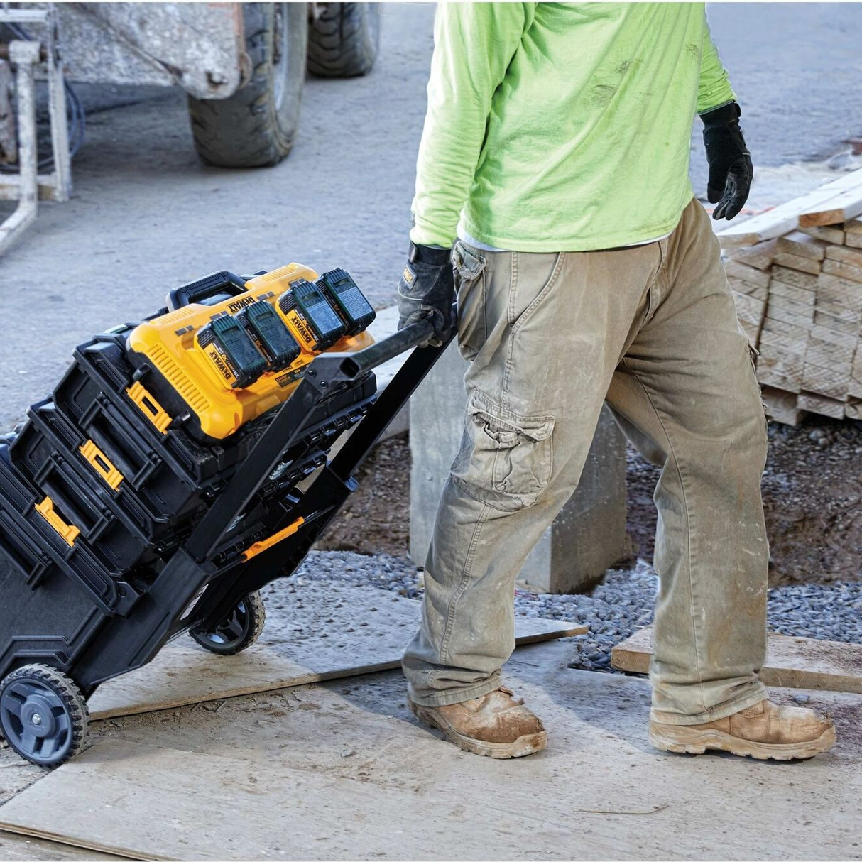 DCB104-QW - Batterijlader Dewalt DCB104-QW 8Ah - Afbeelding 2