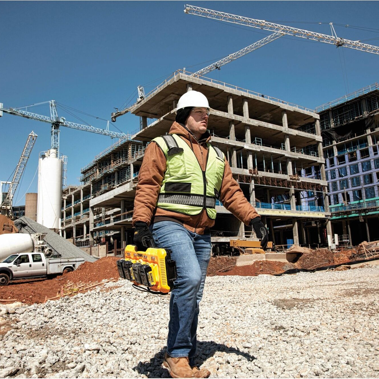 DCB104-QW - Batterijlader Dewalt DCB104-QW 8Ah - Afbeelding 8