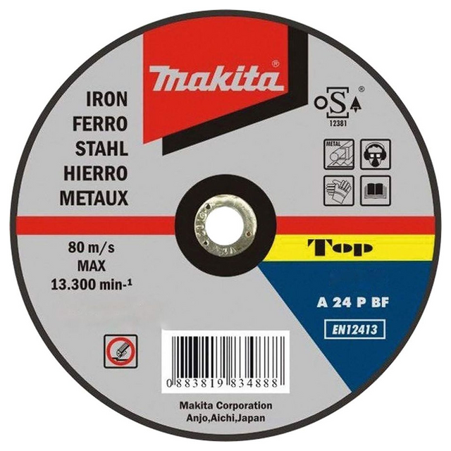 P-52984 - Slijpschijf Makita P-52984 125x6,4 mm A24P - Afbeelding 2