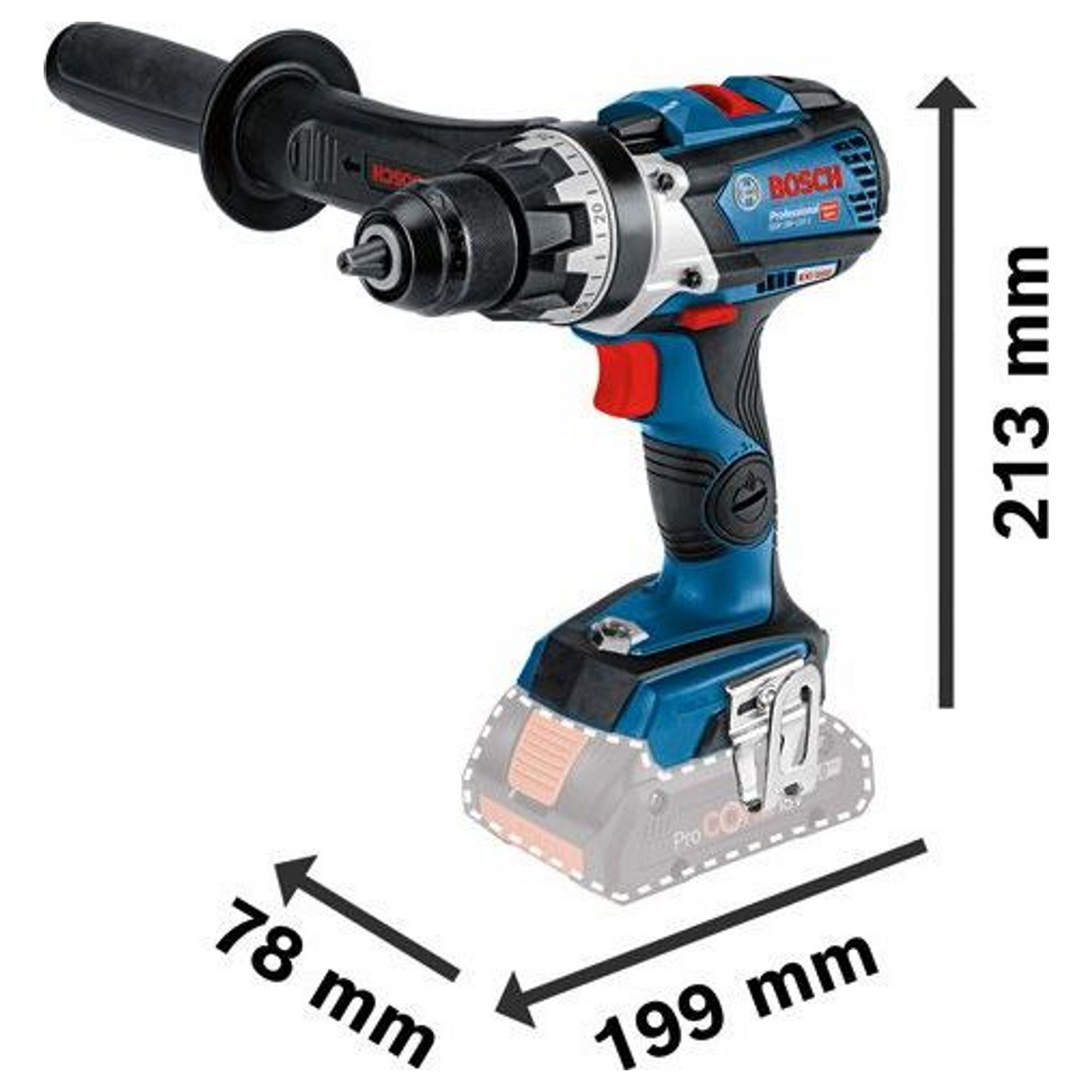 06019G0109 - Boordriver Bosch GSR 18V-110 C PRO 18V - Afbeelding 22