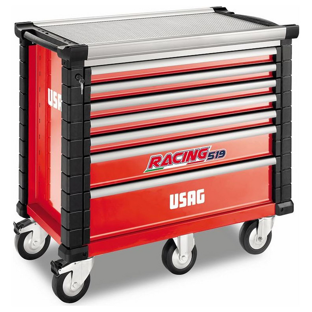 U05190556 - Winkelwagen USAG RACING 519 RS7/5V 7 lades