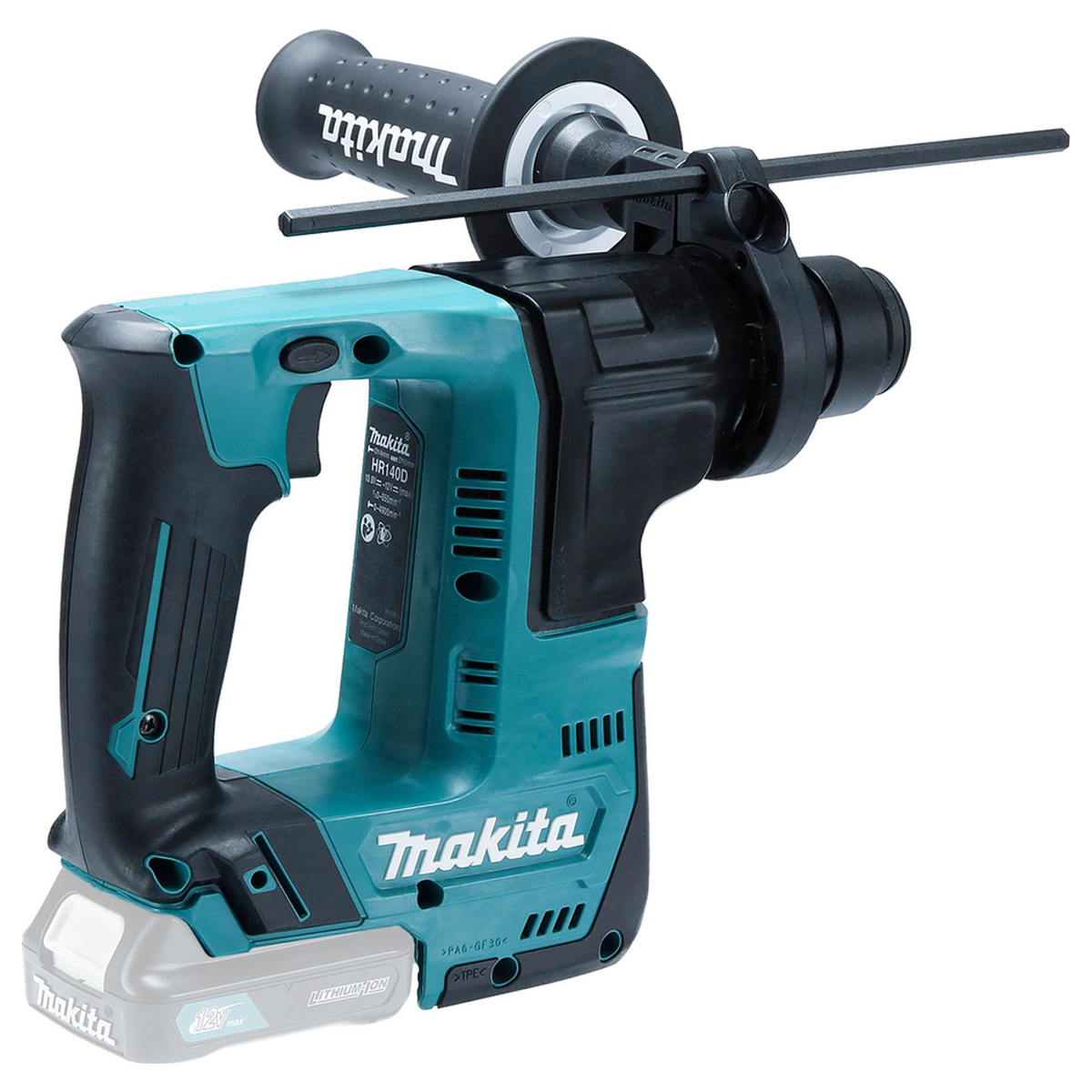 HR140DZJ - Klopboor Makita HR140DZJ CXT 12V SDS-Plus 14mm - Afbeelding 5