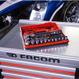 S.161DBOX1PB - Facom Dopsleutelset S.161DBOX1PB 1/2" 21-delig - Afbeelding 3