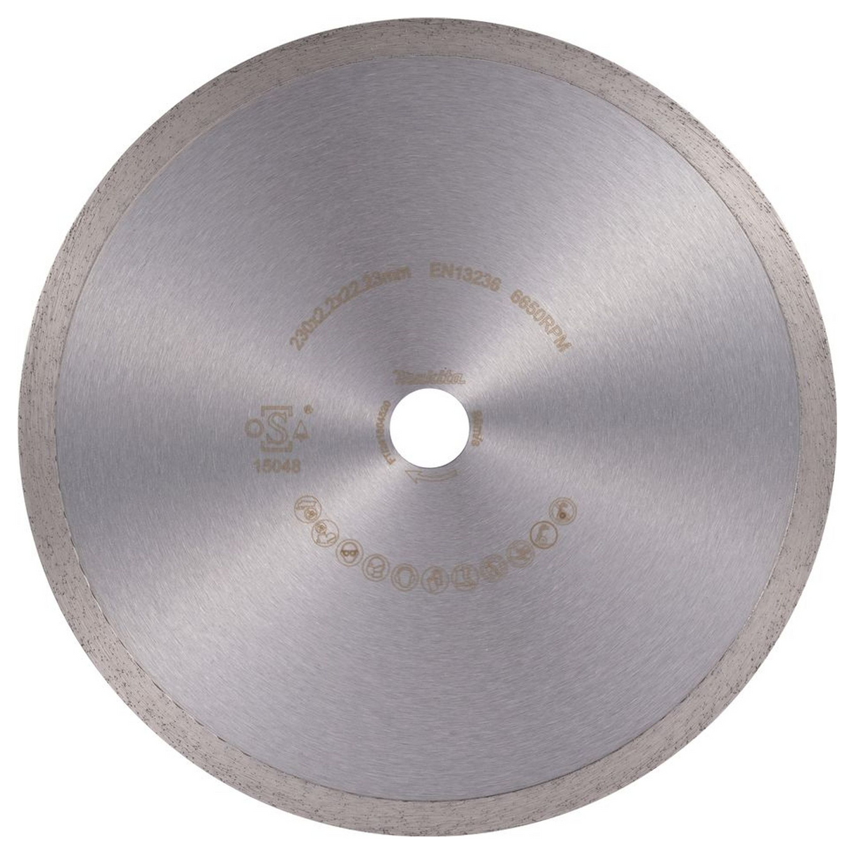 D-80254 - Disco Diamantato Makita D-80254 230mm Corona Continua - Immagine 3
