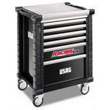 U05190516 - Winkelwagen USAG Racing 6-laden leeg 519 RS6/3NV - Afbeelding 2