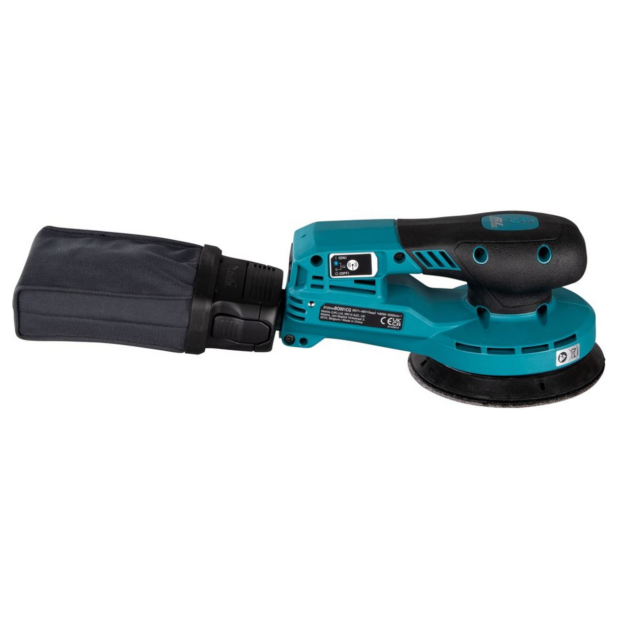 BO001CGZ - Levigatrice Rotorbitale Makita BO001CGZ 40V - Immagine 6