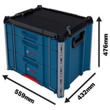 1600A037E3 - Transportsysteem Bosch L-BOXX Contractor Lade 3 - Afbeelding 9
