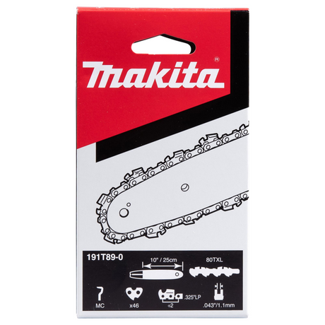 191T89-0 - Ketting Makita 80TXL 191T89-0 .325" 1.1mm 46 schakels - Afbeelding 3