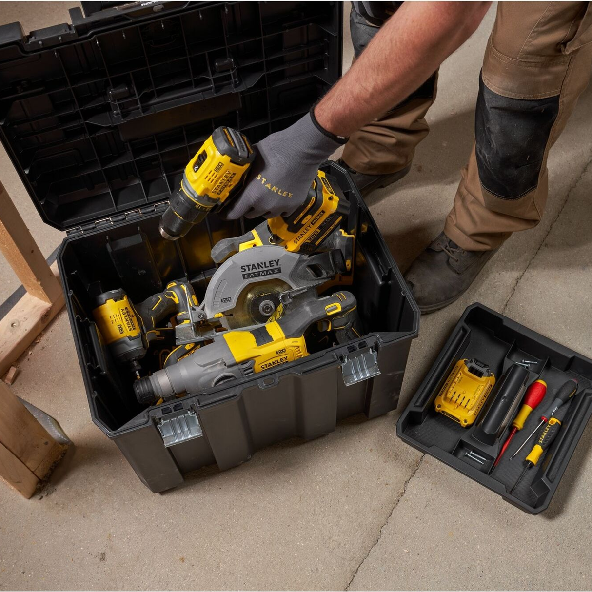 FMST1-75753 - Gereedschapswagen Stanley FMST1-75753 PRO-STACK FATMAX - Afbeelding 3