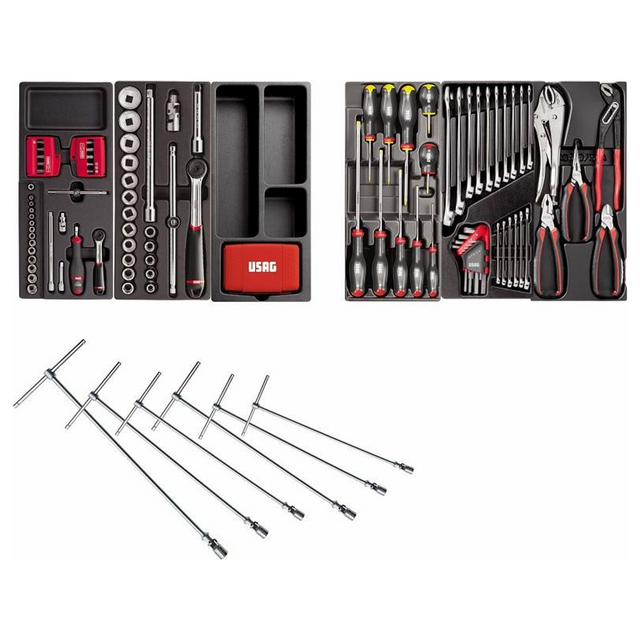 U04950629 - Assortiment autoreparaties USAG 495 PA 142 stuks