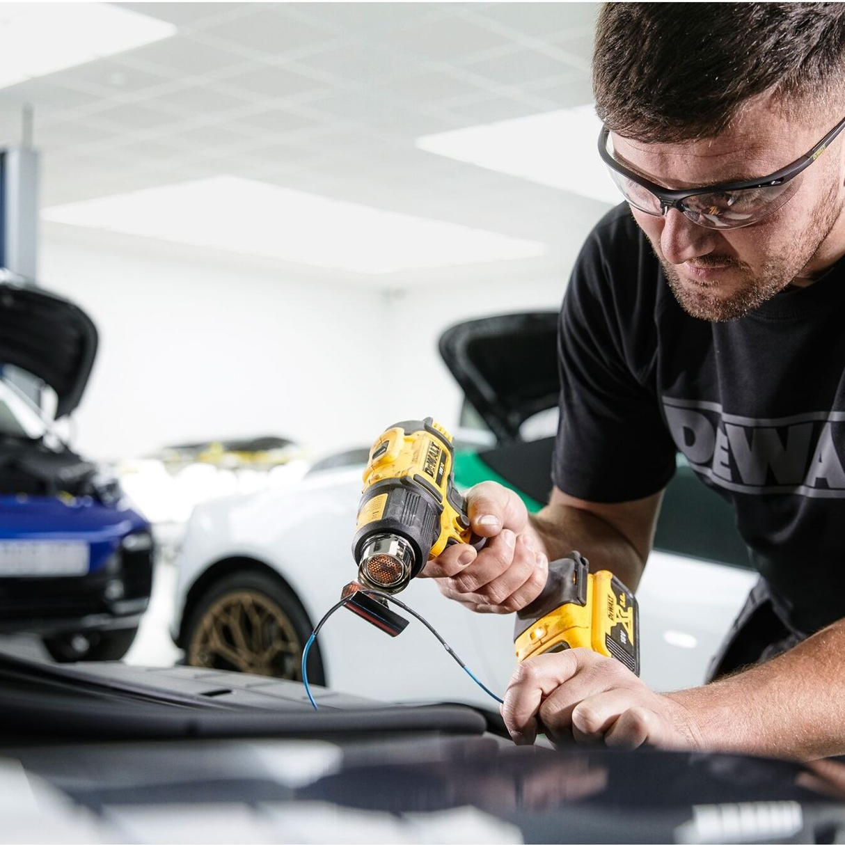 DCE530N-XJ - Heteluchtpistool Dewalt DCE530N-XJ 18V - Afbeelding 4