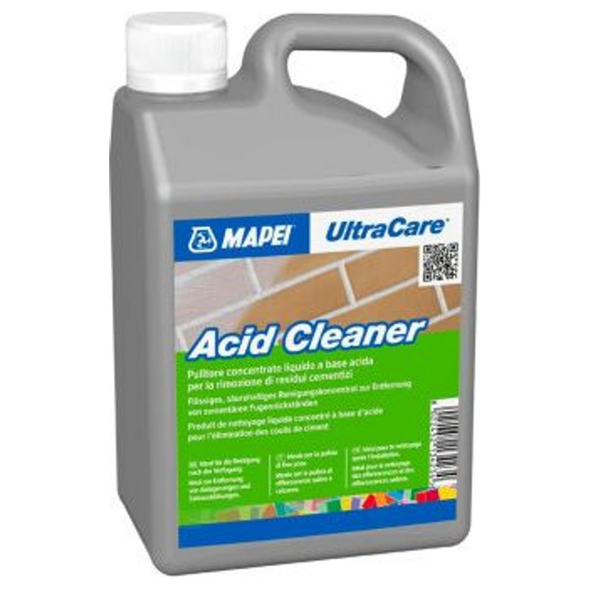 ULTRACARE-ACIDCLEANER-1LT - Detergente Acido Mapei UltraCare Acid Cleaner 1 Lt