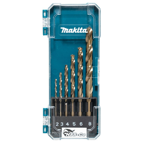 D-75758 - HSS-Co boorbitset Makita D-75758 6 stuks - Afbeelding 2