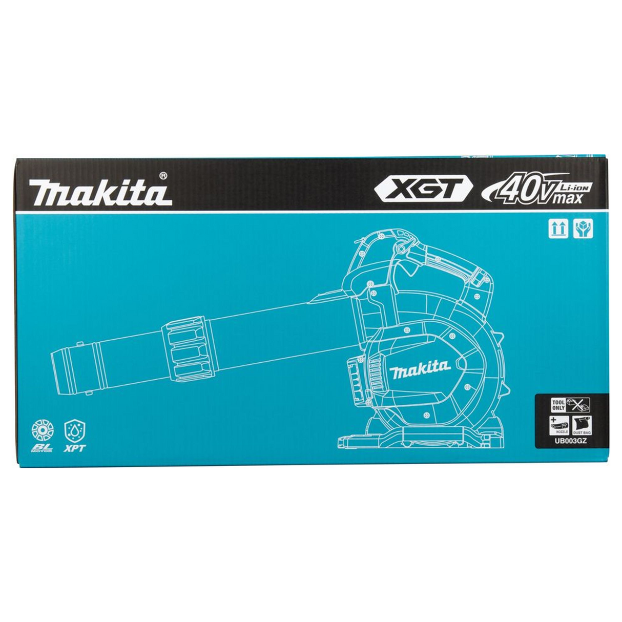 UB003GZ - Blaasstofzuiger Makita UB003GZ 40V - Afbeelding 25
