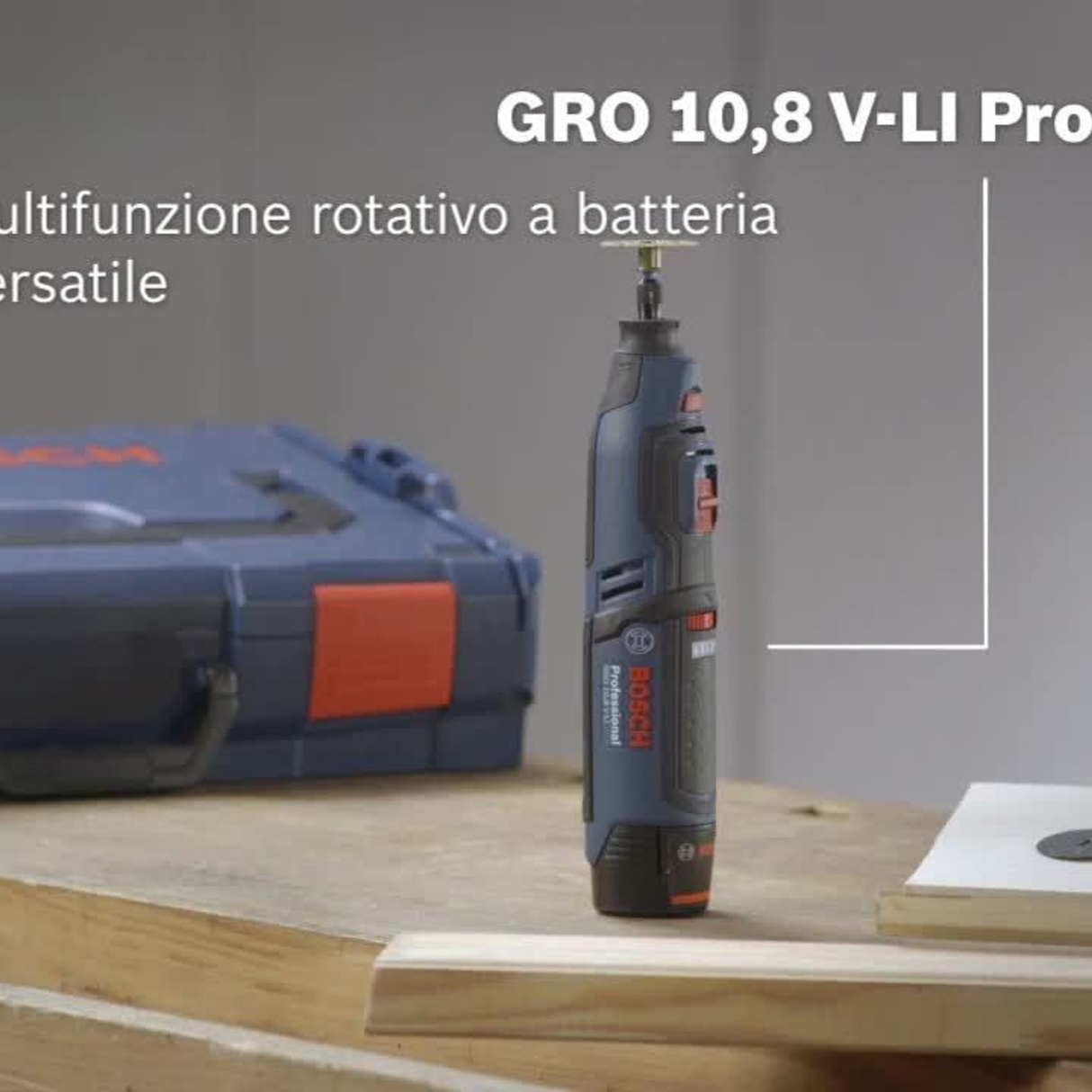 Utensile Rotativo Bosch GRO 12V-35 PRO 12V