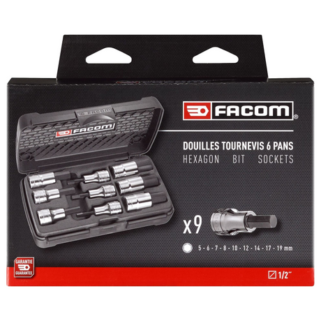 STM.J9APB - FACOM STM.J9APB 1/2" zeskantdopsleutelset 9-delig - Afbeelding 2