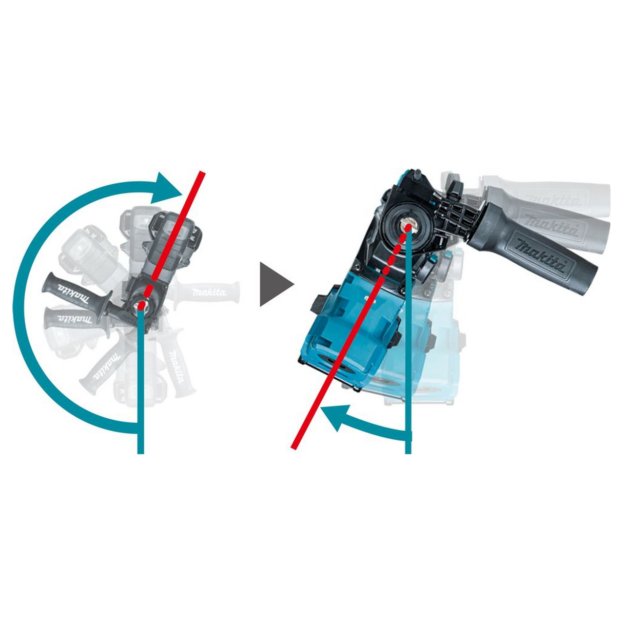 HR011GZ01 - Klopboor Makita HR011GZ01 40V - Afbeelding 20